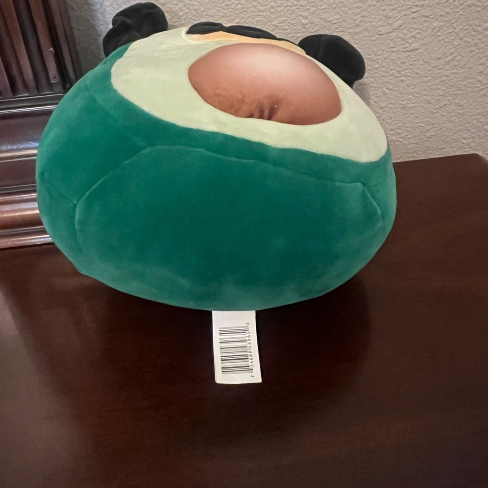 Squishmallow Plush 8" Prince Pug Dressed as Avocado Green Limited Edition - Picture 6 of 10